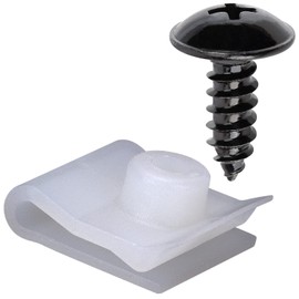 OAUTOO 10Sets Fender Liner U-Nut with Screw Kit 01454-N5061 76882-0M000 for Nissan Altima Armada Frontier Maxima NV Pathfinder Quest Rogue Sentra Xterra, Infiniti G20 I30 I35 QX56 QX60