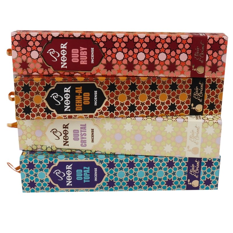 Fragrancia Noor Oud Ruby Incense | 1 x 15g Box