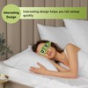 Pack of 2 Frog Eye Mask, Travel Eye Mask, Sleeping