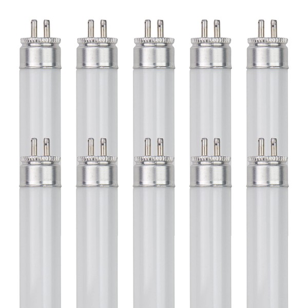 Sunlite F6T5/BL 6-Watt T5 Linear Fluorescent Light Bulb Mini Bi
