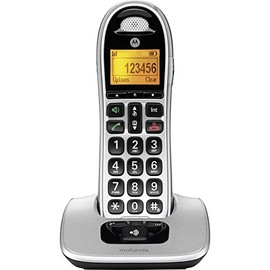 motorola CD201 CD201, DECT telephone, 100 entries, Caller ID, White