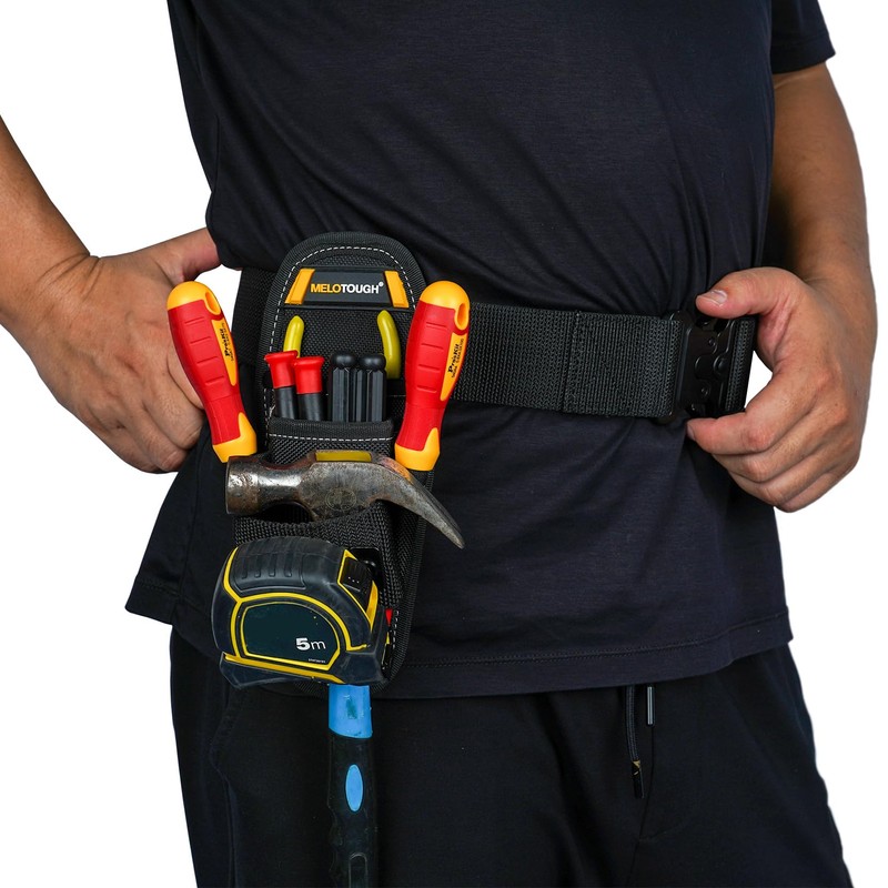 Small Tool Pouch with Belt Clip,Small Tool Holder Pouch, Min