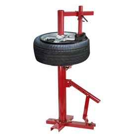 EASYBERG Portable Manual Tire Changer with Duck Head Adapter Kit for 8" - 16" Car Tires
