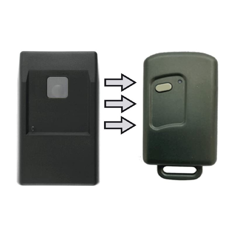 Replacement hand-held transmitter for Weller SMD 1 channel 40.685 MHz