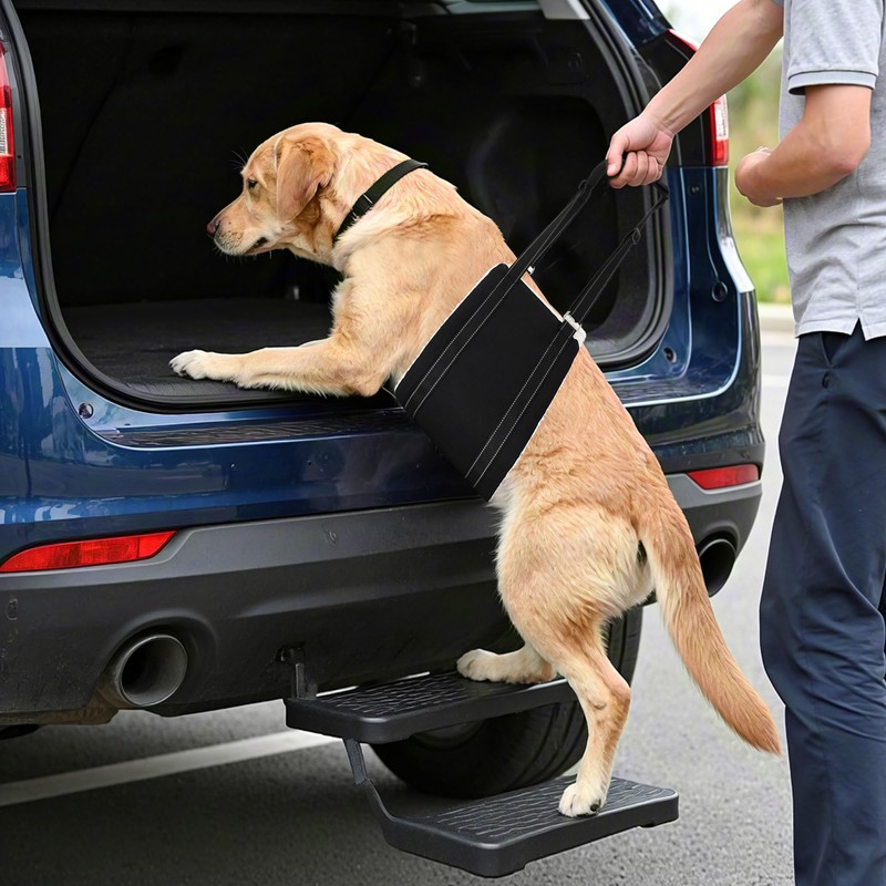 AIITLE Upgraded Dog Sling Carrier Medium - Hind Leg Support