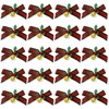 HAIKING Christmas Bowknot, 20 PCS Christmas Bows with Bells for