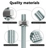 Pack of 4 Threaded Rods M8 Threaded Rods M8 x