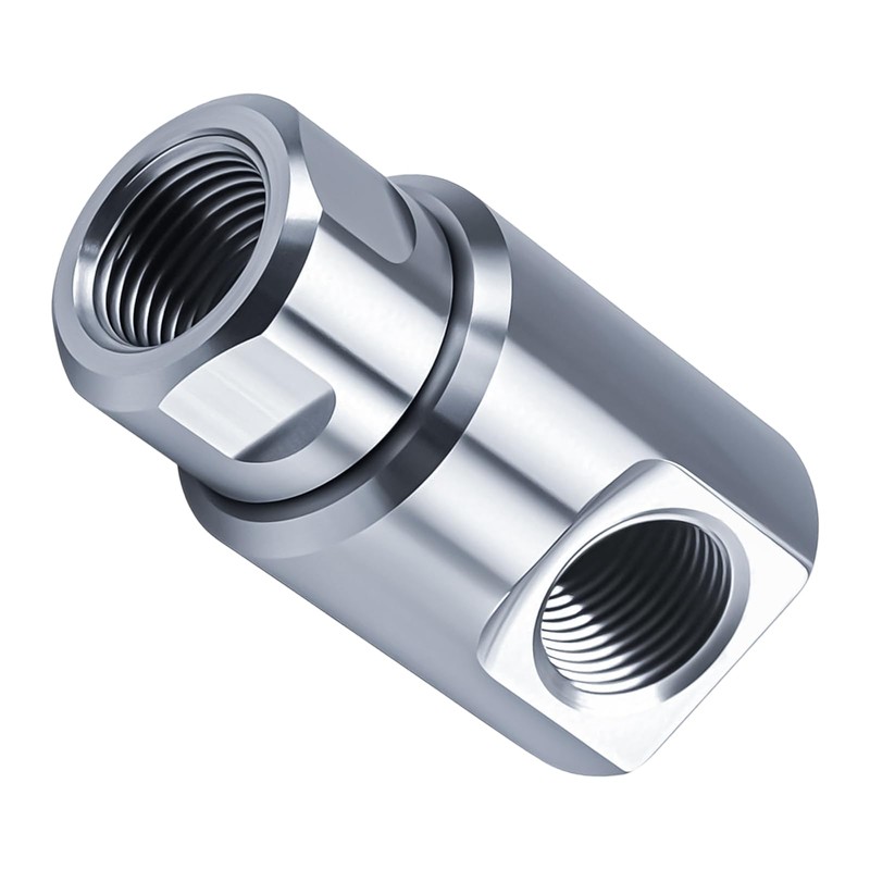 RUHUALIFE Upgraded 1/2"NPT High-Pressure Stainless Steel Swivel Joint for Hose