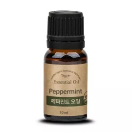 Pures 퓨어스 유기농 페퍼민트 에센셜 오일 10ml Pureus Organic Peppermint Essential Oil 10ml