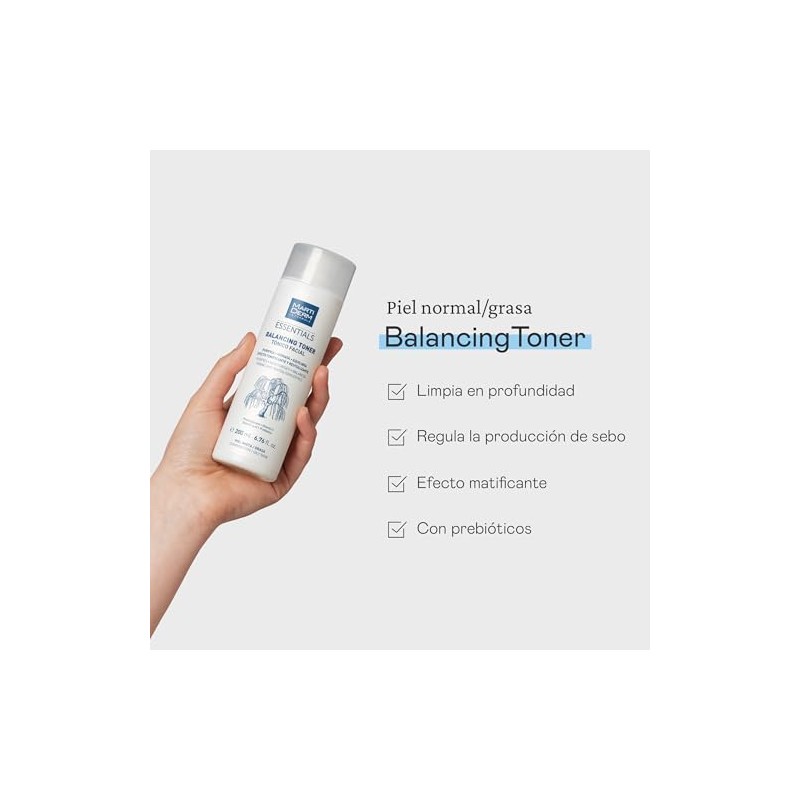 MartiDerm Balancing Toner Equilibra, Purifica E Hidrata, Piel MixtaGrasa 200