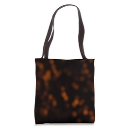 Dark Tortoiseshell Tortoise Shell Pattern Tote Bag