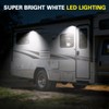 UTVIUNCT 5 Inch RV Exterior LED Light White 1PCS