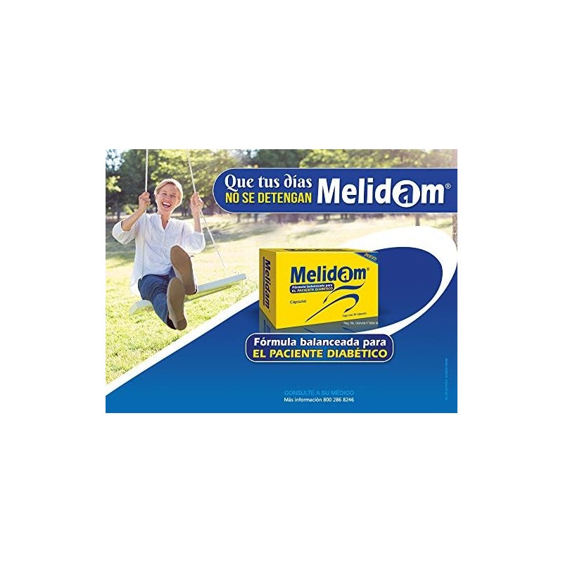 Melidam Caps 30, color, 30 count, pack of/paquete de 1