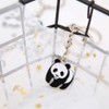 PDTXCLS LaMure Set of 9 Cute Cartoon Metal Panda Theme