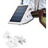 HOLACA Weatherproof Gutter Mount for Ring Solar Panel- Adjustable Aluminum