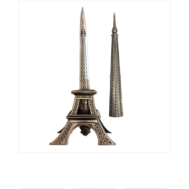 NA 15" Eiffel Tower Letter Opener Blade Dagger Executive Knife