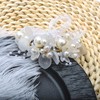 Yreamont Flower Girl Crown Headpiece for Wedding Headband for Women