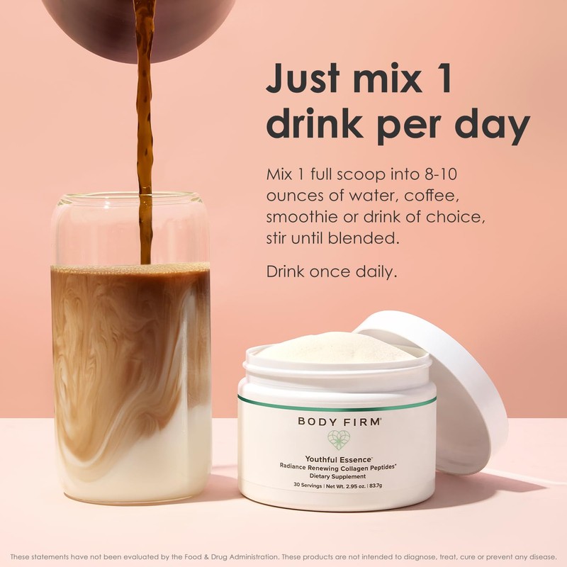 BODY FIRM Youthful Essence Radiance Renewing Collagen Peptides | 30