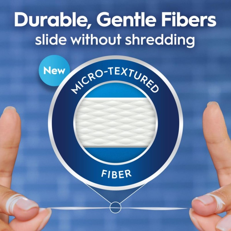 Oral-B Glide Dental Floss, Shred Resistant, Gentle on Gums, Natural