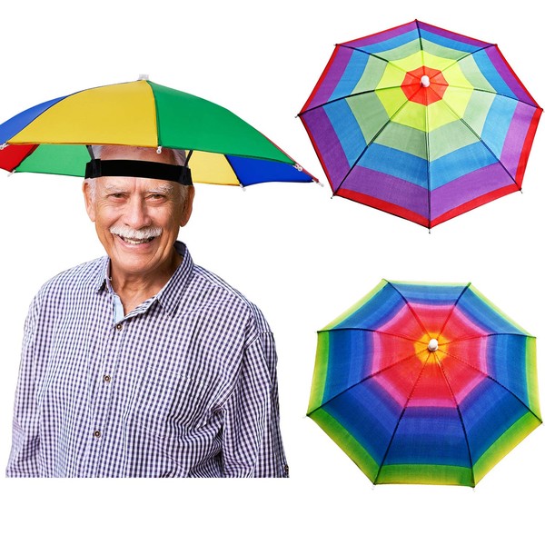 3 Pièces Chapeaux de Parapluie Chapeau de Pêche de Camouflage Bandeau de Parapluie de Plage dans (Jeu de Style A)