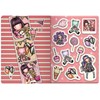 Santoro Gorjuss - Mini Notebook with Stickers - Carousel