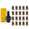 20pcs 3/8-16 Rivet Nuts with Hand Rivet Nut Tool Set,