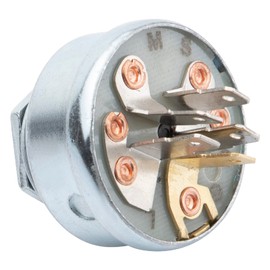 Mangwany Ignition Starter Motor Switch Ignition Lock Lawn Tractor 5 Pin with Key Compatible with MTD Lawnmower 725-0267 725-0267A 925-0267