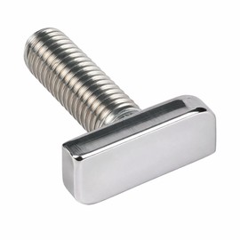 Hammer Head Screw M10 x 35 mm Stainless Steel A2 Rustproof Type 28/15 | Solar Photovoltaic Anchor Rail Mounting Rail C-Profile | Pack of 10