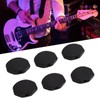 6Set Guitar Tuning Peg Buttons Ebony Metal Tuner Machine Head
