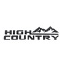 Generic 1PC 2019-2024 Tahoe Silverado High Country Tailgate Letter Logo