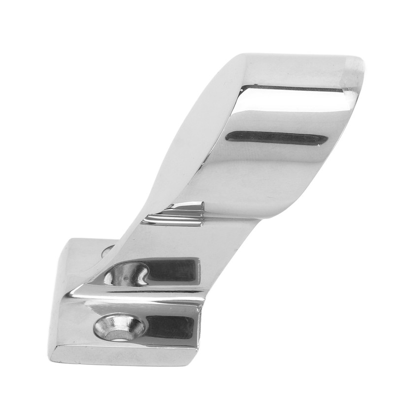 2PCS Stanchion Hand Rail Fitting 316 Stainless Steel Mirror Polishing