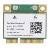 Dual Band Network Card, Wireless Wifi Card Support For Bluetooth