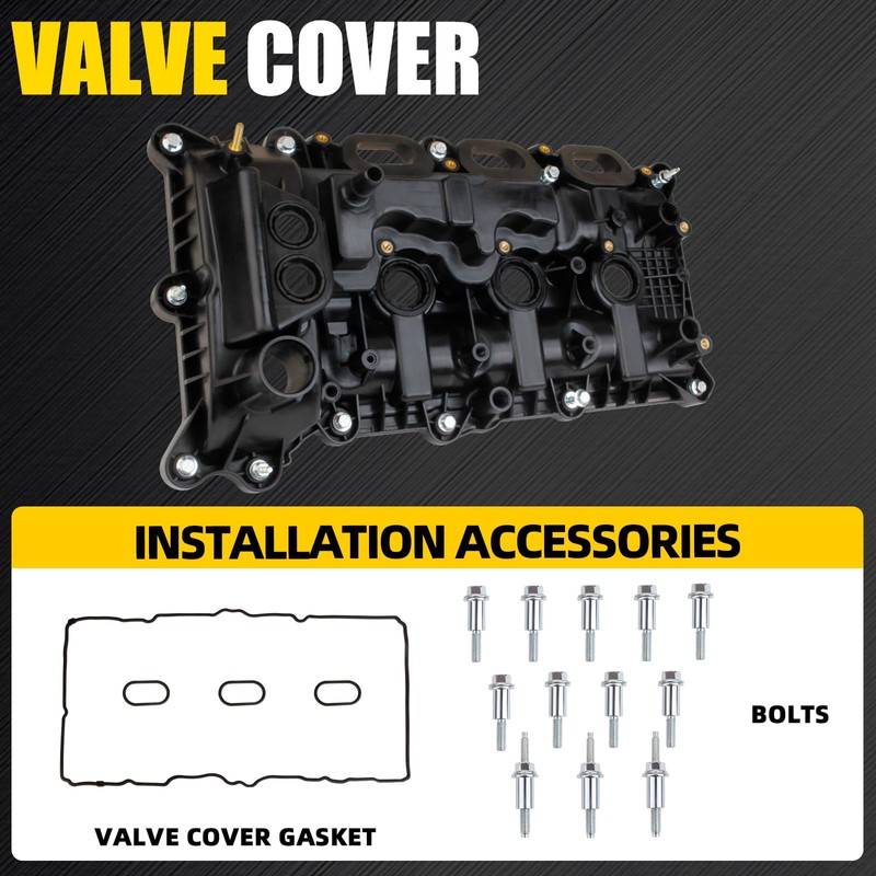 MILIPARTS Engine Valve Cover Left Side Compatible with 2017-2022 Ford