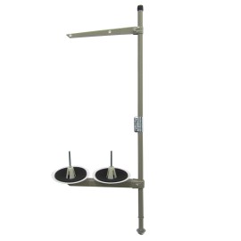 CKPSMS Thread Stand With 2 Spools FOR Industrial Sewing Machines (Table have fix hole）