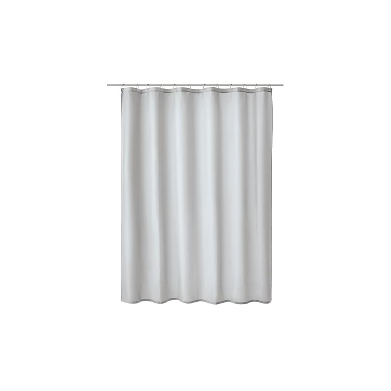 Kleine Wolke Kito Shower Curtain Textile PES Fog 120 x
