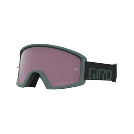 Giro Blok MTB with VIVID Lens Adult Unisex Mountain Cycling Goggles - Grey, Vivid Trail Lens (+Bonus Clear Lens) (2021)