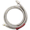 Companion Bayonet 3/8-inch Braid Hose, 2000 mm Length