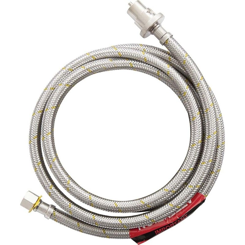 Companion Bayonet 3/8-inch Braid Hose, 2000 mm Length
