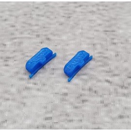ULEIVA Replacement Power Button 2 x Blue Compatible with Garmin Edge 800/810 Power Button GPS Bicycle Computer Road Bike Replacement Part Repair (Blue)