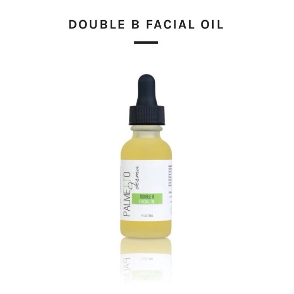 Palmetto Derma Double B Facial Oil 1 oz 30ml Full