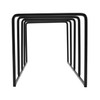 Fayrimi Metal Vinyl Record Display Shelf Turntable Storage Shelf Exhibit