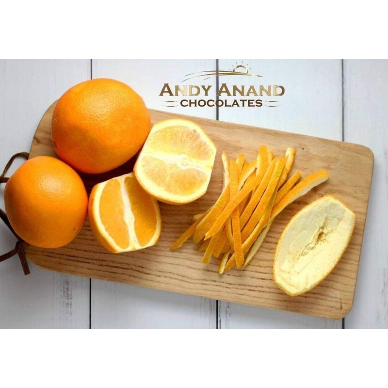 Andy Anand Dark Chocolate Orange Peel (1 lbs), Shipped 2nd