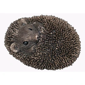 Frith Sculpture Cold Cast Bronze Baby Hedgehog Asleep Statue Ornament Home Decoration