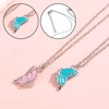 HDGSAFD 2 x Butterfly Bracelets, 2 x Butterfly Necklaces, 1