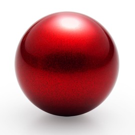 Elecom M-RT1DRBK/M-RT1BRXBK Red M-B25RD Replacement Trackball Ball Diameter 1.0 inches (25 mm)