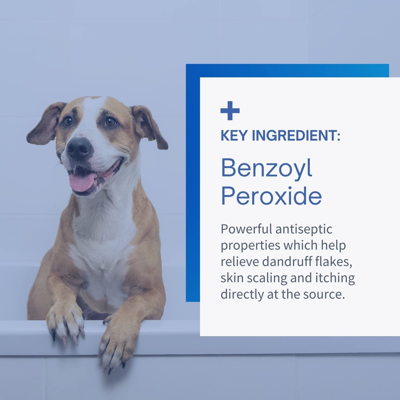 SensoVet Benzoyl Peroxide Shampoo for Cats & Dogs