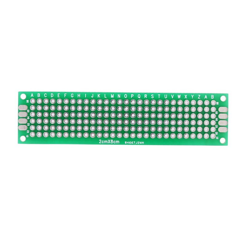 10pcs 2 x 8cm Double Sided PCB Board Perforated Grid