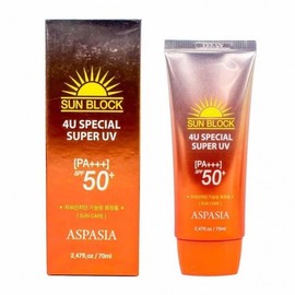 Aspasia 4U Special Super UV Sunblock 70ml 287096 / 아스파시아 4U 스페셜 수퍼 UV 썬블럭 70ml 287096