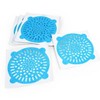 (10P) Disposable drain net foreign matter paper filter bathroom drain strainer blue 4ea