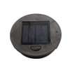 NHBETYS 2 Pack Solar Light Replacement Top,Waterproof round Solar Panel,Warm
